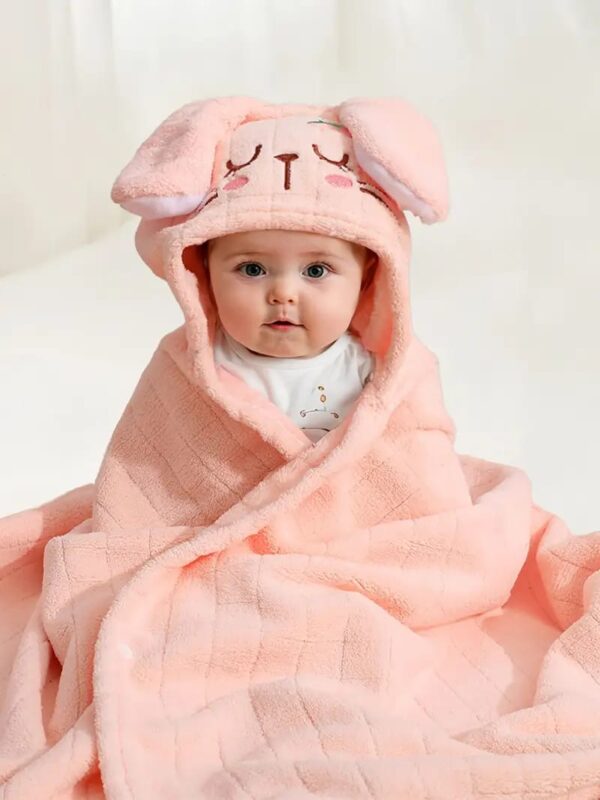Kids Bathrobe Hoodie - Image 3