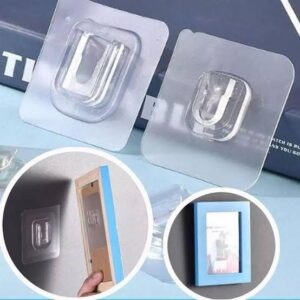 Self Adhesive Double Sided Wall Hook Pair